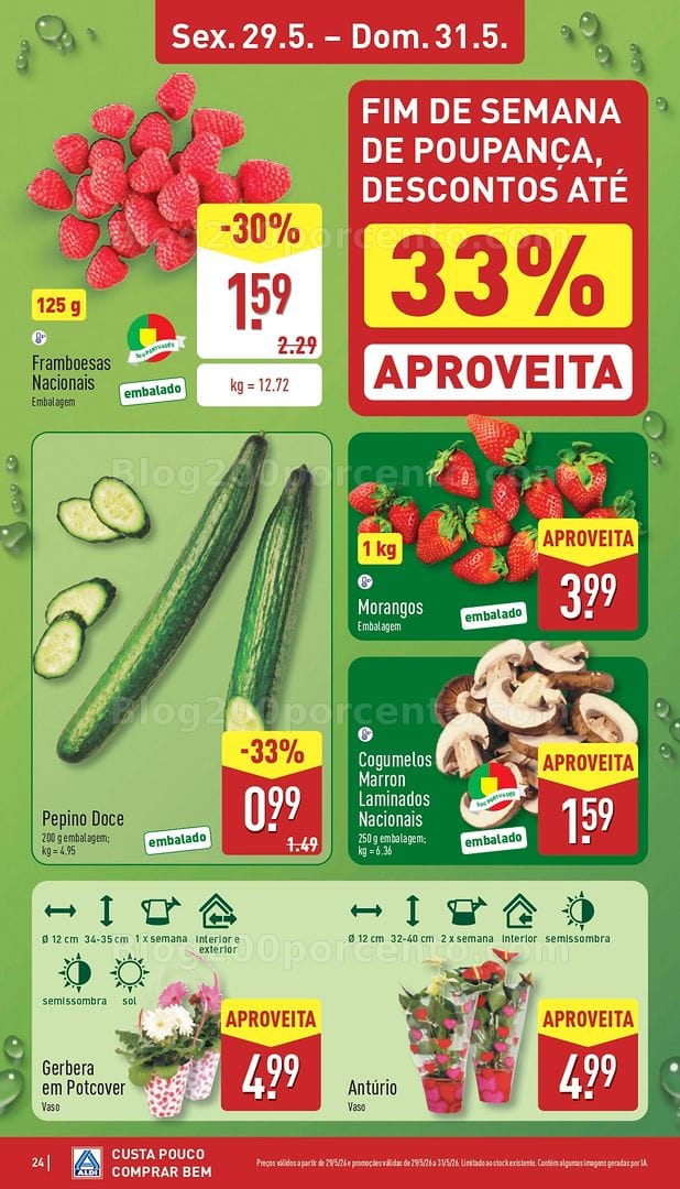 Antevisão Folheto ALDI Promoções de 25 a 31 maio
